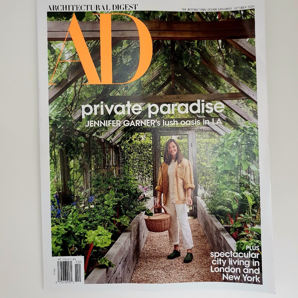 Architectural Digest AD Magazine Oct 2024 Design Style Jennifer Garner LA City